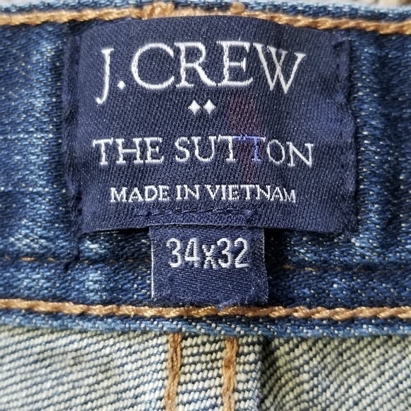 J. Crew Sutton Men's Straight Leg Jeans‎ Sz. 34 - Picture 10 of 11
